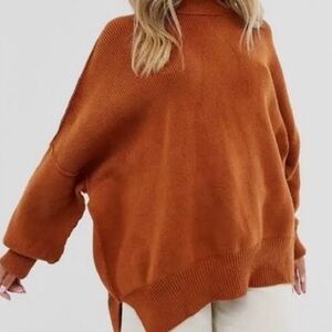 Free People Easy Street Tunic Sweater XS